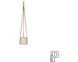 Pottery Pots Bloempot-Hangpot Patt Grey washed-Grijs D 13,5 cm H 11 cm (om op te hangen)