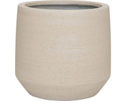 Pottery Pots Bloempot Hartith Beige Washed-Beige D 42 cm H 38 cm Opening 33 cm