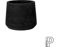 Pottery Pots Bloempot Patt Grijs-Zwart D 20 cm H 16.5 cm