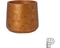Pottery Pots Bloempot Patt Metalic Copper-Koper D 13,5 cm H 11 cm