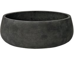 Pottery Pots - Bloempot - Zwart - D24 x H9 cm - Opening 20 cm