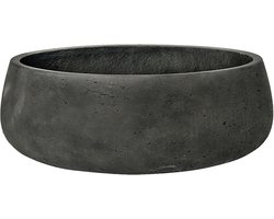 Pottery Pots - Bloempot - Zwart - D39 x H14,5 cm