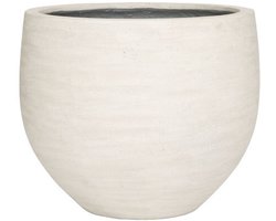 Pottery Pots Planten Bloempot Urban Jumbo Orb M, Ivory Washed Diameter 110.5cm Hoogte 90cm Opening 93cm