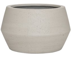 Pottery Pots - Plantenbak - Harley Low L - Ø53cm x H32cm - Indoor en Outdoor - Beige Washed/Grey