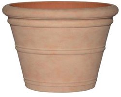 Pottery Pots - Plantenbak Kyra S - Ø54cm x H38cm - Indoor en Outdoor - Brick Orange