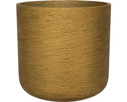 Pottery Pots - Plantenbak - (S) Charlie S - H14.5cm x Ø15cm - Indoor en Outdoor - Metallic Gold