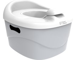 PottyChamp - Silver - 2 in 1 - Plaspotje / Krukje