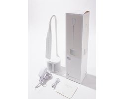 POUT - Design LED tafellamp met Bluetooth-luidspreker - Wit