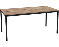 Povag Bureautafel - Kantinetafel - Eettafel - 75x180x80 cm - Atlantisch dennen blad