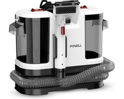 Powell Tapijtreiniger - Vlekkenreiniger - Bank Reiniger - Meubelreiniger - Tapijtreiniger Stofzuiger - Reinigingsmachine - Tapijt Reiniger - 450 Watt - Wit