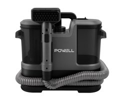 Powell Tapijtreiniger - Vlekkenreiniger - Bank Reiniger - Meubelreiniger - Tapijtreiniger Stofzuiger - Reinigingsmachine - Tapijt Reiniger - 600 Watt - Grijs