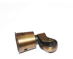POWERTOOL antieke vintage beker type massief messing wielen voor meubels, schroefstijl fitting voor stoelen, banken en tafels (1 stuks)