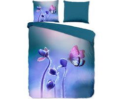 Prachtig dekbedovertrek Florence - 200x200/220 (tweepersoons) - scherp geprint - heerlijk zacht en comfortabel - luxe kwaliteit - strijkvrij en sneldrogend