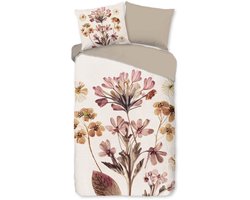 Prachtig dekbedovertrek Leandra - 140x200/220 (eenpersoons) - scherp geprint - heerlijk zacht en comfortabel - luxe kwaliteit - strijkvrij en sneldrogend