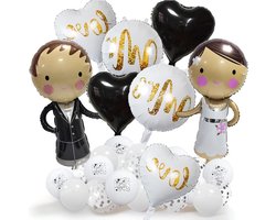 Prachtige Ballonnen voor Trouwen - Decoratie voor Bruiloft, Feest en Ceremonie