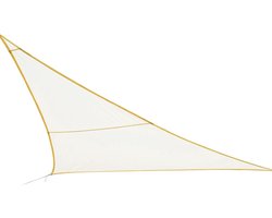 Practo Garden - Schaduwzeil - Driehoek - Polyester - 5 x 5 m - Crème
