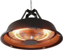Practo Garden - Terrasverwarmer - Artemis - 1500 Watt - Hangend - Zwart