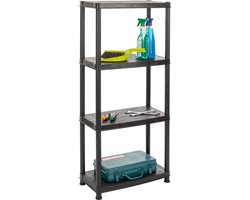 Practo Home - Opbergrek - Kunststof - 4x25 kg - 61x31x130 cm