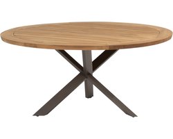 Prado dining tuintafel 160øx75 cm rond teak terre Taste 4SO