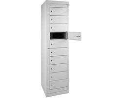 Praktische smalle laptopkast Aluminium