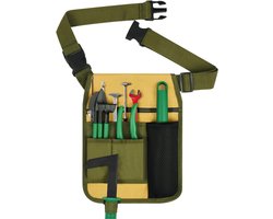 Praktische Tooltas voor Elektriciens, Tuinwerk en Meubelmakers - Unisex Gereedschapsriem met Veelzijdige Pocket voor Handgereedschap en Accessoires
