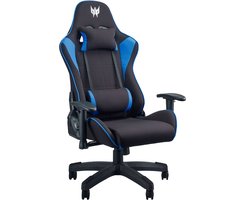Predator Rift Lite – Gamestoel / Gaming Chair - Maximale belastbaarheid 120kg - Rughoek tot 155° - Zwart/Blauw