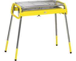 Premie Houtskool barbecue - Draagbare barbecue - Grilloppervlak 60x30cm - BBQ voor kamperen, buiten, tuin