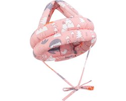 Premium Baby Veiligheidshelm - Baby Hoofdbeschermer - Extra Zacht Hoofdkussen - Schokdempend Valkussen - Ademend - Verstelbaar - Babyhelm voor Kruipen en Lopen - Konijn