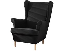 Premium beschermhoes voor oorfauteuil - stretch pasvorm - 2 stuks - luxe uitstraling - zacht materiaal
