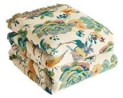 Premium Boho sprei 100% katoenen knuffeldeken met franjes - Dubbelzijdige mousseline deken 230x250 cm - Zachte bankdeken & bedsprei in roze tint