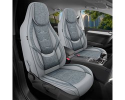 Premium Camper stoelhoezen voor Karmann Davis Lifestyle H8 in Grijs (2 losse stoelen)