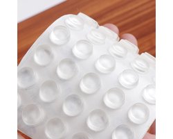 Premium Deurstopper - Deurstop - Zelfklevend - Deuren - Ramen - Toilet - Wonen - Tools - Transparant - 10x3mm - 50 Stuks