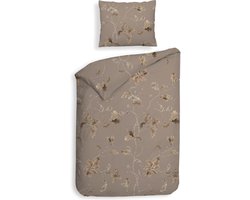 Premium flanel winter dekbedovertrek Feline - 140x200/220 (eenpersoons) - zeer zacht en heerlijk warm - uniek dessin - donsachtig laagje - excellente kwaliteit