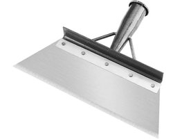 Premium Multifunctionele Tuinschep - 25 cm - Roestvrijstalen Reinigingsschep - Onkruidverwijderaar voor Tuin & Boerderij - Sneeuwschep & Mosschraper
