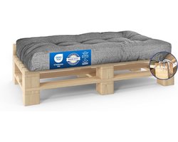 Premium Palletkussen Zitkussen 120x80 cm - Tuinkussen Buiten & Binnen - Waterafstotend UV-bestendig - Kussen voor Palletbank & Loungeset