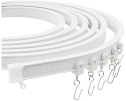 Premium Plafond Gordijn Rail Systeem - Flexibel en Duurzaam - 6 meter