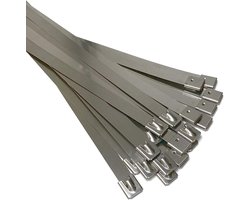 Premium roestvrijstalen kabelbinders, SS304 roestvrijstalen ritsbanden, metalen kabelbinders, zelfsluitende kabelbinders voor uitlaatverpakking, zelfsluitende kabelbinders met ritssluiting, metalen