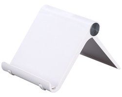 Premium telefoonstandaard - Opvouwbare en verstelbare telefoonstandaard - Geschikt voor bureaus en kantoortafels, comfortabele telefoon-/tabletstandaard - Geschikt voor iPhone, Samsung, Xiaomi, Huawei en andere modellen.