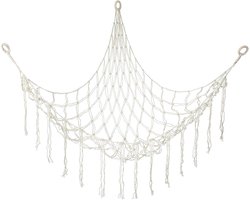 Premium Toy Hammock voor Stuffed Animals - Duurzame en Stijlvolle Speelgoed Hangmat voor Zachte Speelgoed - Boho Nursery Decoratie - Perfect voor Kinderkamer en Speelkamer