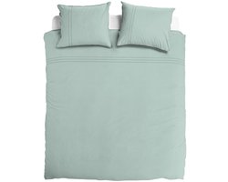 Presence Dekbedovertrek Egyptisch Katoen Uni - Jade - 200x260