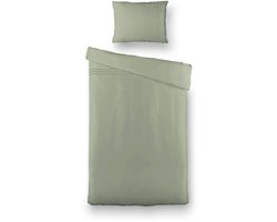 Presence Dekbedovertrek Egyptisch Katoen Uni - Truffel - 140x260