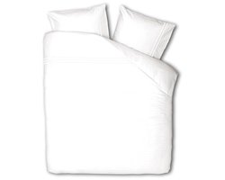 Presence Dekbedovertrek Egyptisch Katoen Uni - Wit - 200x260