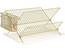 Present Time Afdruiprek Classic - Verguld - 36,5x29,5x23,5cm - Scandinavisch