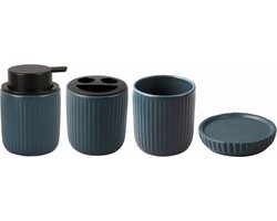 Present Time Badkamerset Neat - Donkerblauw - Scandinavisch,Modern
