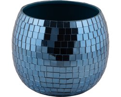 Present Time - Bloempot Spiegel Globe - Donkerblauw