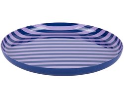 Present Time Dienblad Animado Medium - Kobaltblauw - Ø22cm - Modern