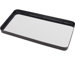 Present Time Dienblad Mirage - Rechthoek Spiegel Zilver - 20x3cm - Modern