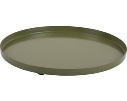 Present Time - Dienblad Servir Rond Extra Small - Army green