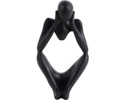Present Time Dreaming beeld H21cm zwart