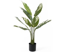 Present Time Kunstplant Calathea - Groen - 63x63x90cm - Modern